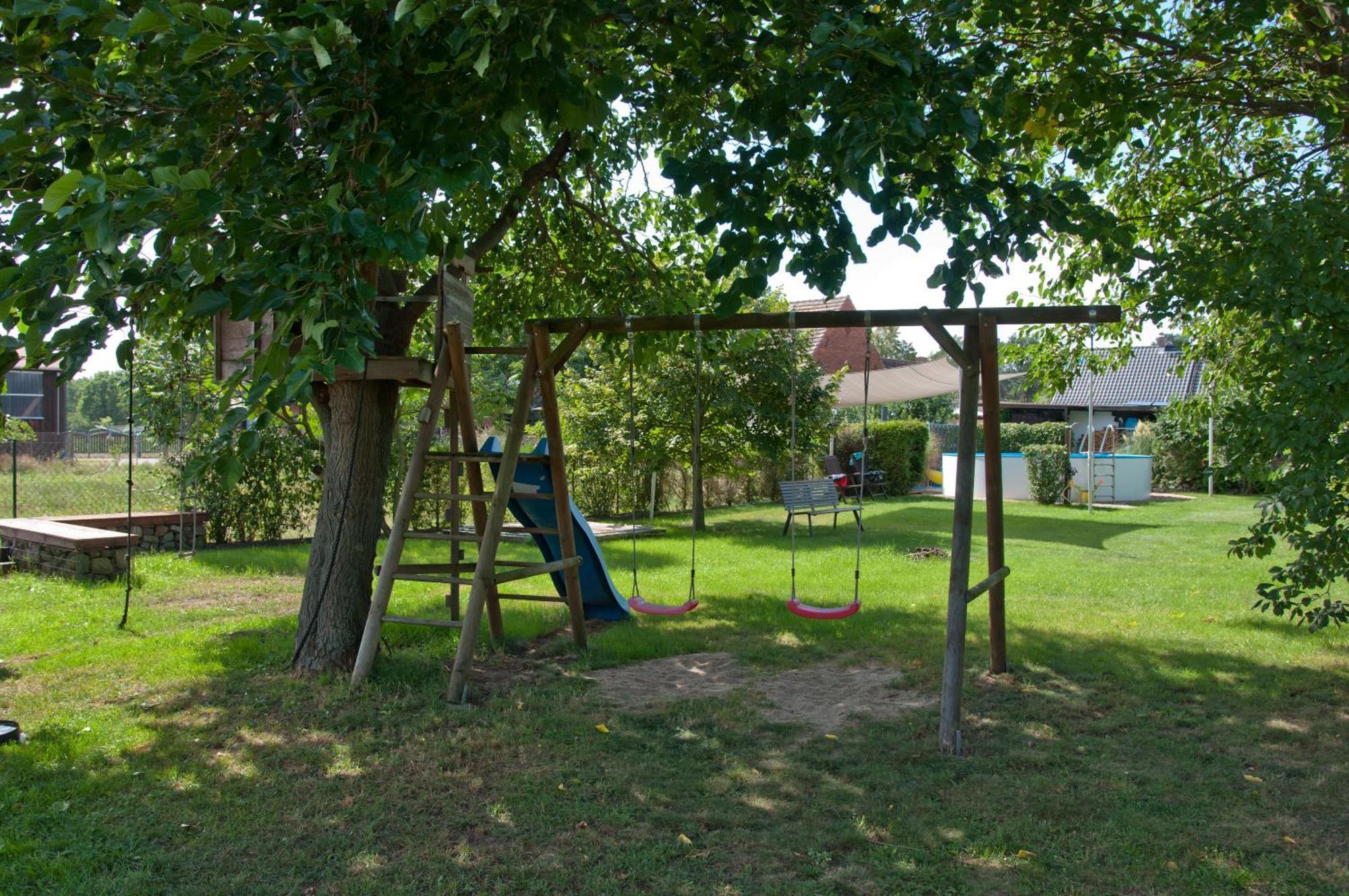 Ferienwohnung Alte Schule Vetschau Exteriör bild